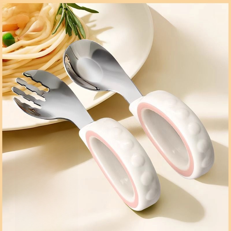 Stainless Steel Baby Fork And  - Baby Food Year Old ulasan dan harga
