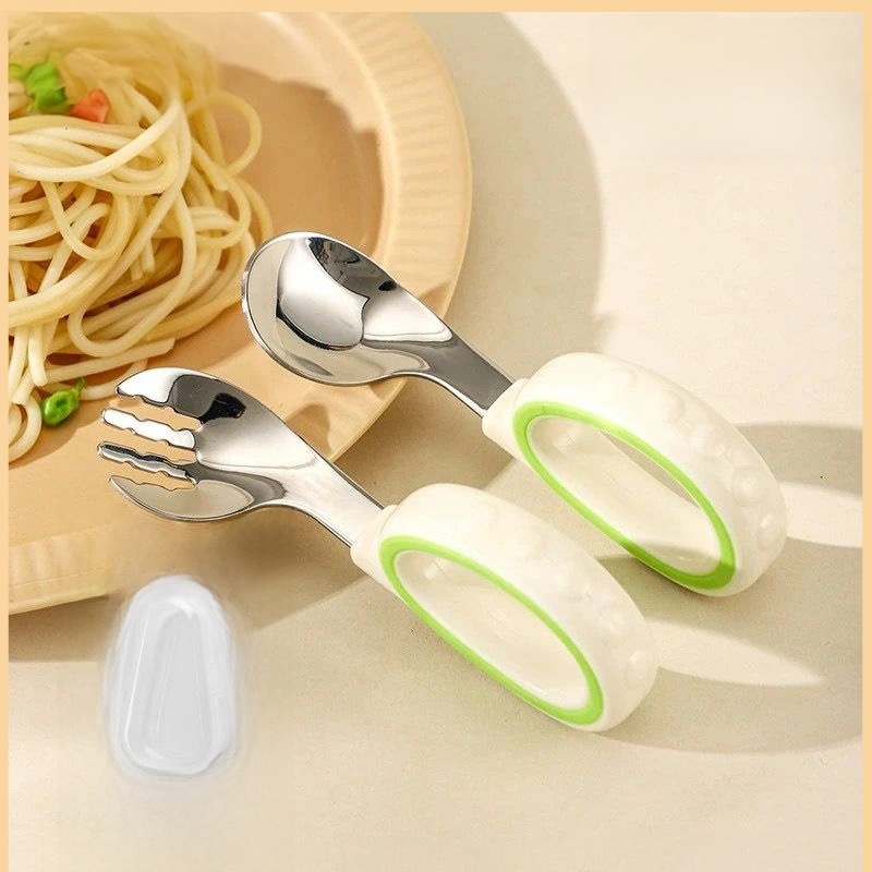 Stainless Steel Baby Fork And  - Baby Food Year Old ulasan dan harga