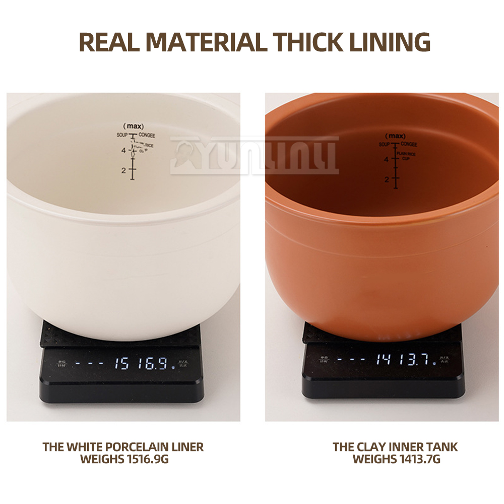 5L Large Capacity Rice Cooker  - Baby Food Oil ulasan dan harga