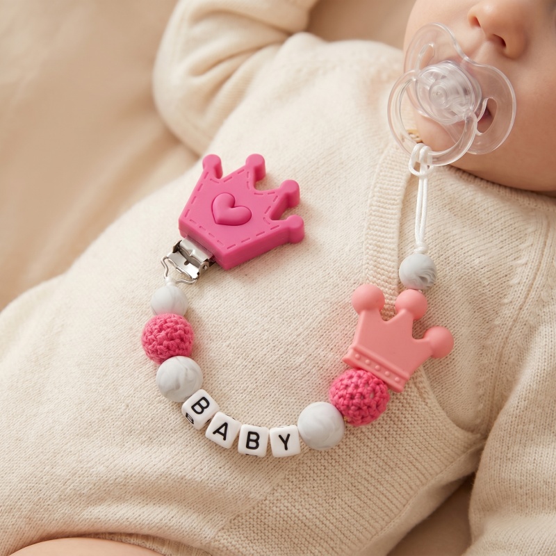 Personalized Baby Pacifier Cli - Baby Food Name ulasan dan harga