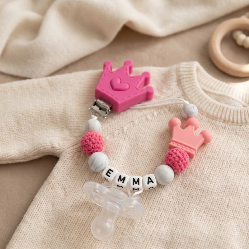 Personalized Baby Pacifier Cli - Baby Food Name ulasan dan harga
