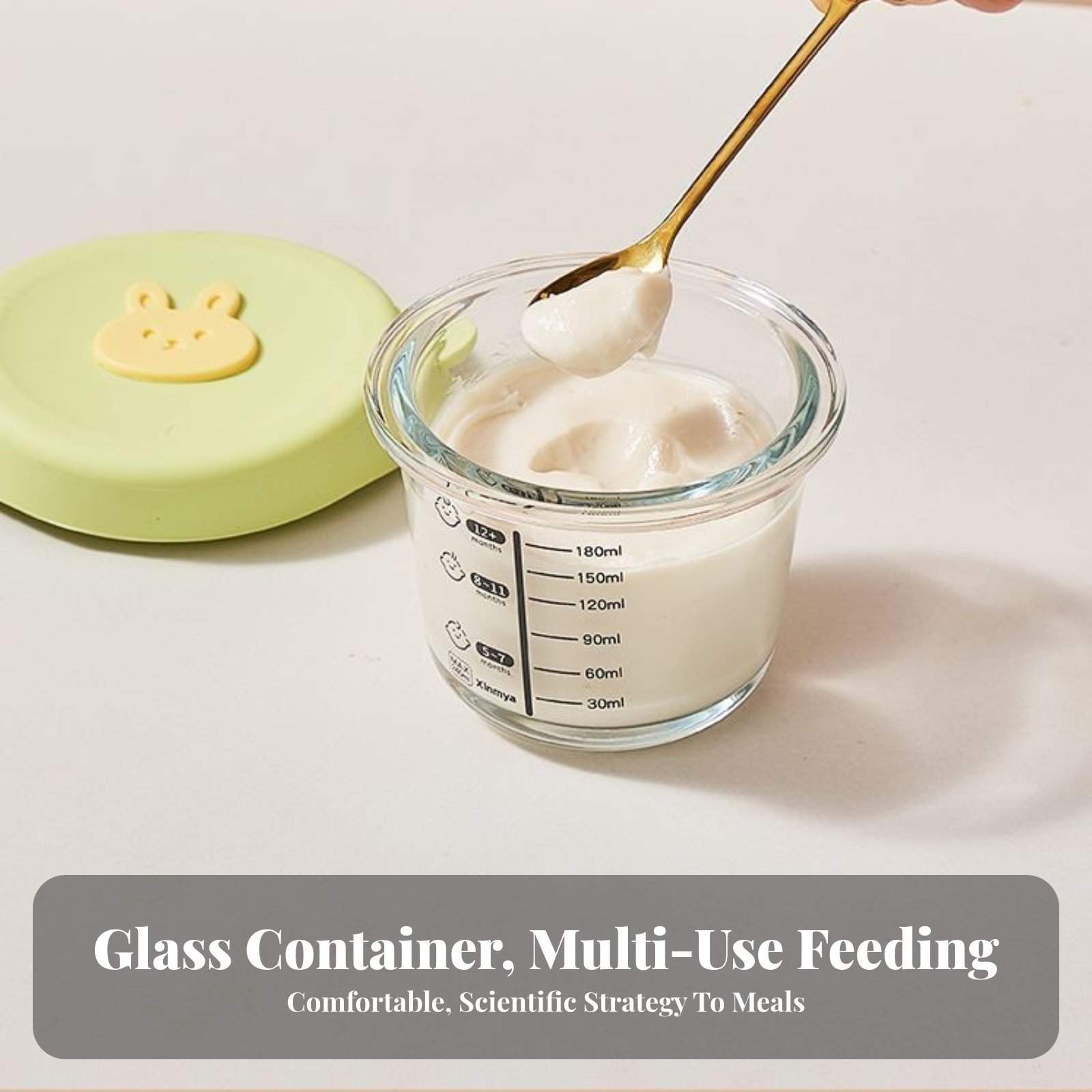 Children's Food Storage Bowl,  - Baby Food Glass ulasan dan harga