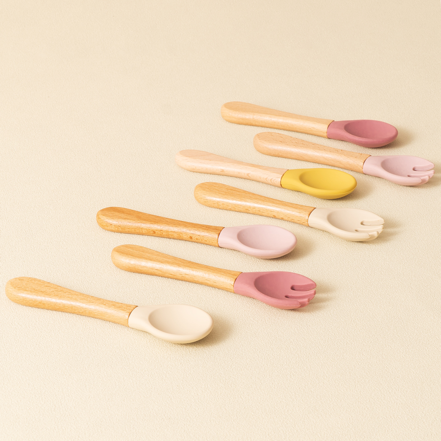 2PCS Baby Learning Spoons Uten - Baby Food Utensils ulasan dan harga
