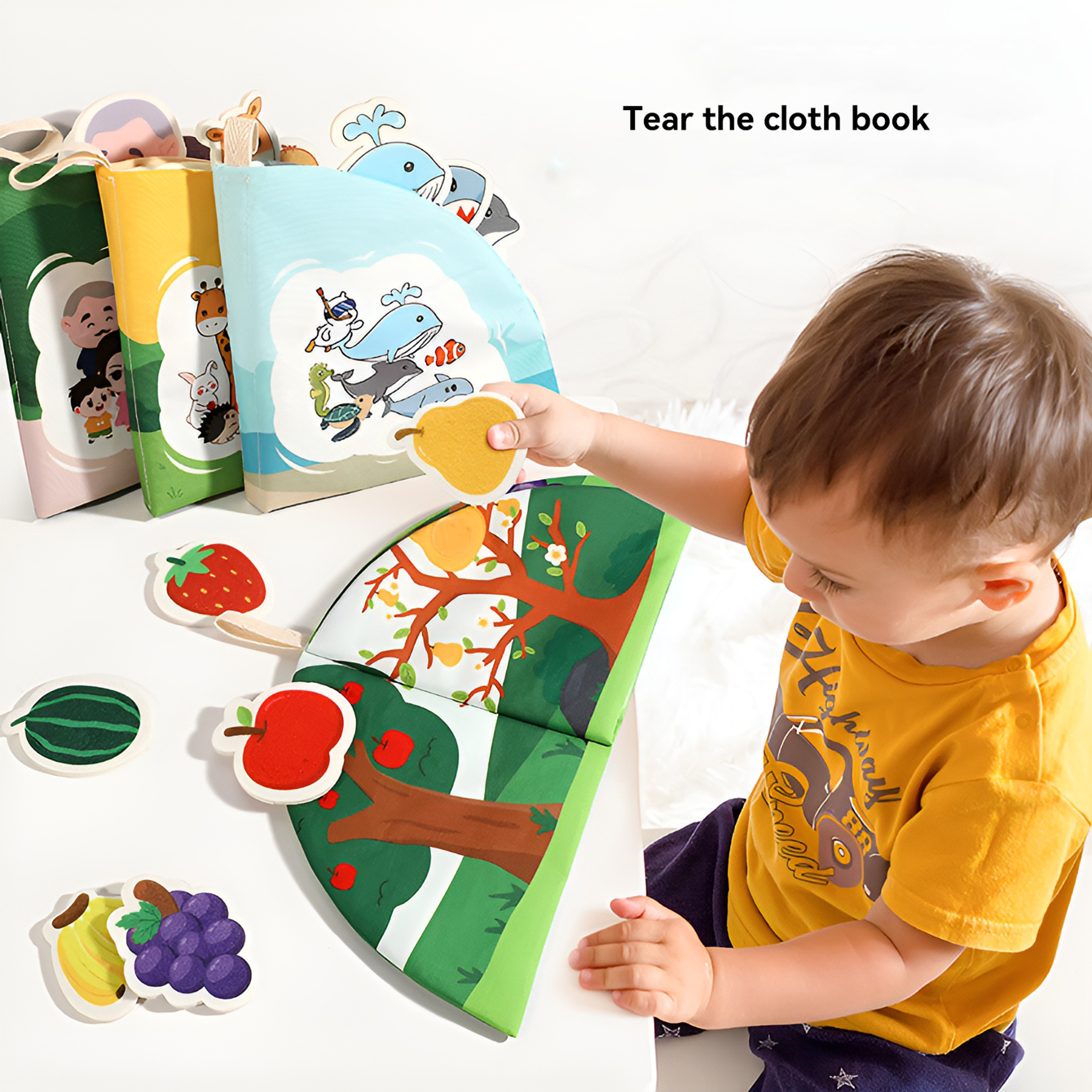 Children's tear book baby clot - Baby Food Book ulasan dan harga