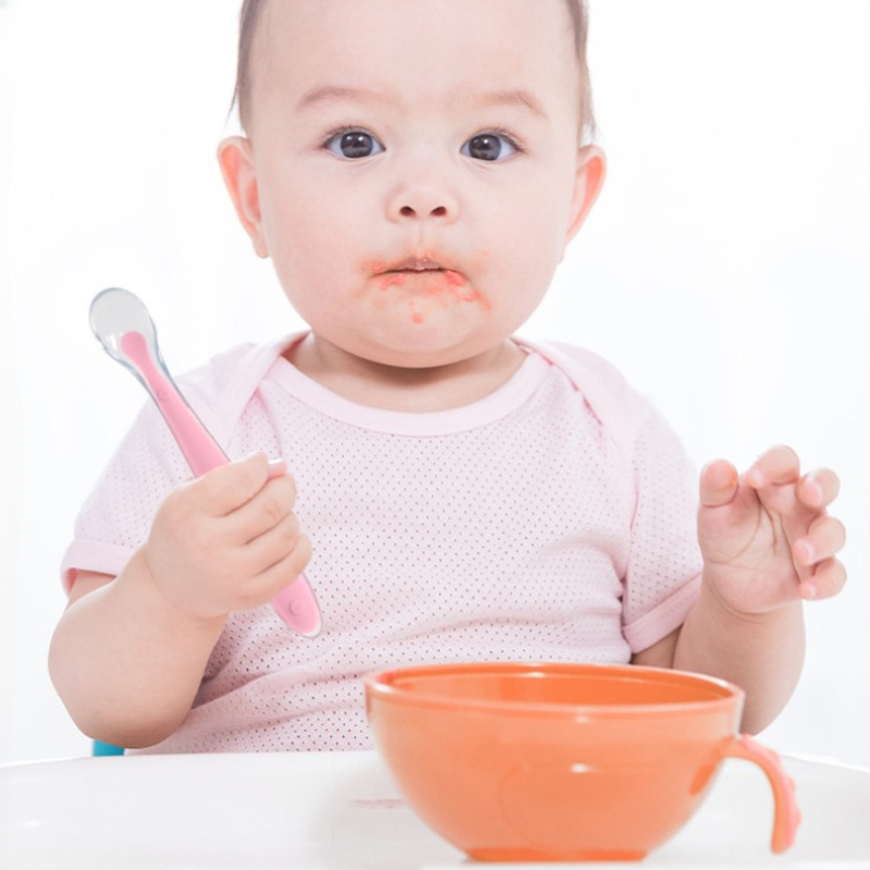 BPA Free Baby Silicone Spoons  - Baby Food Utensils ulasan dan harga