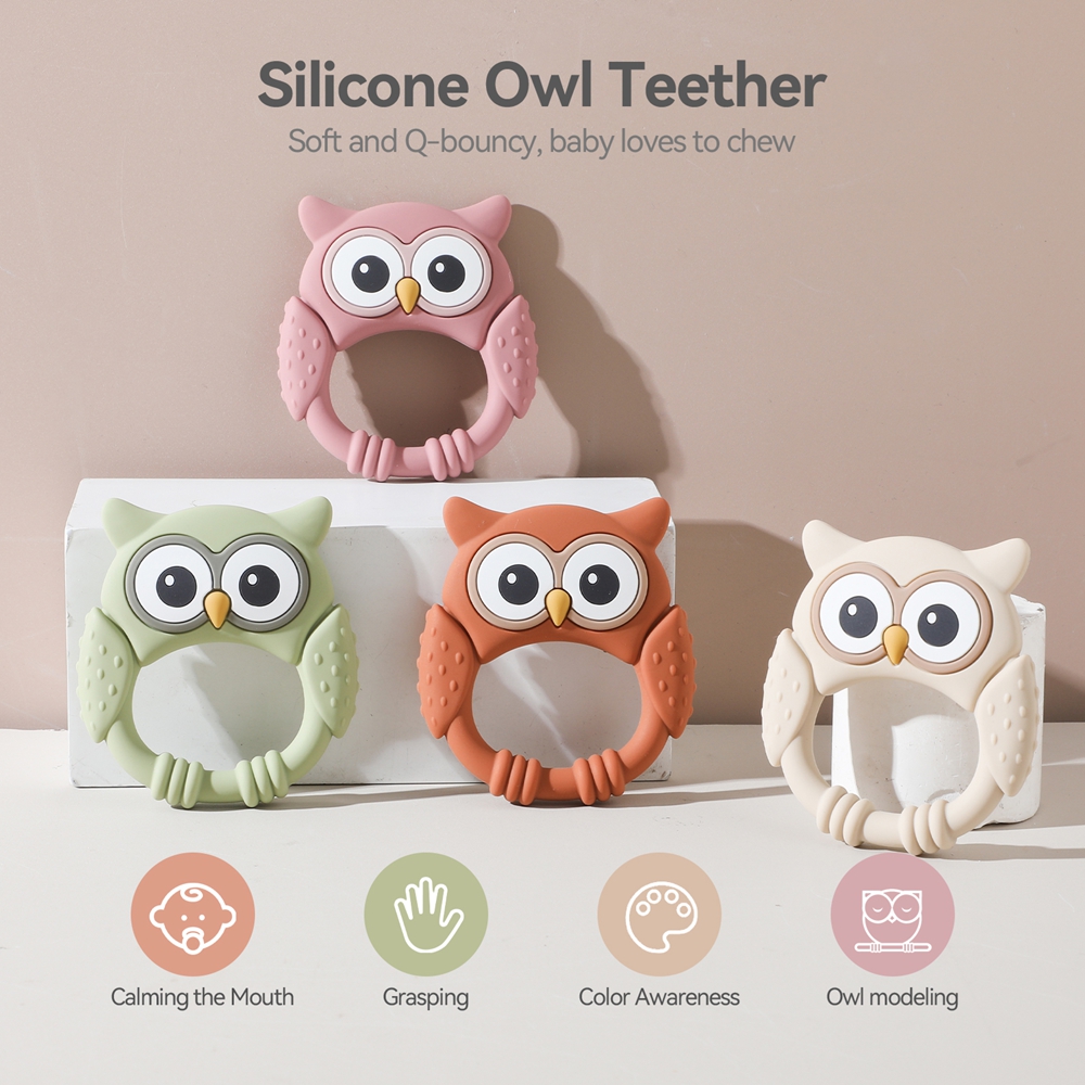 1pc Silicone Teether Baby 0-12 - Baby Food Name ulasan dan harga