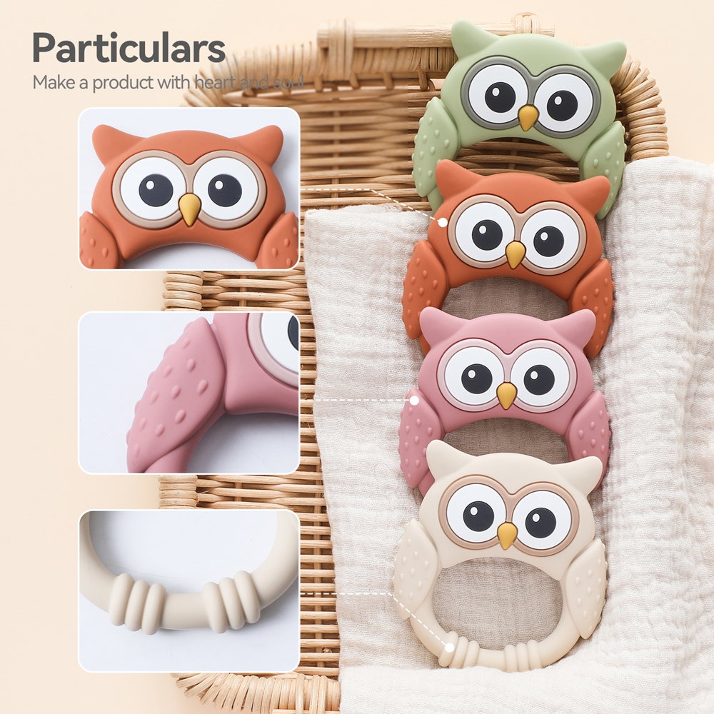 1pc Silicone Teether Baby 0-12 - Baby Food Name ulasan dan harga