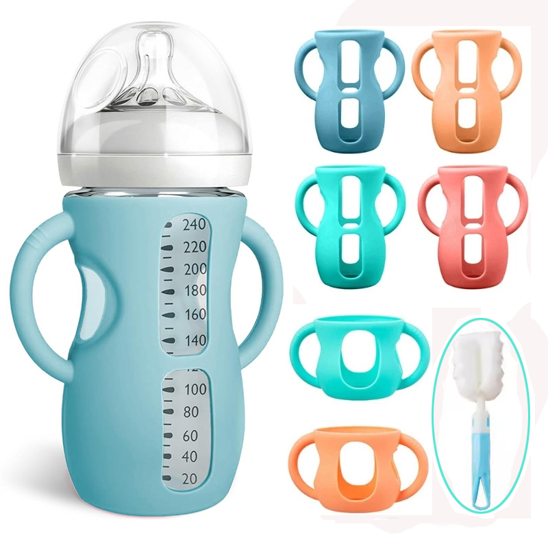 Silicone Sleeves For Glasses B - Baby Food Glass ulasan dan harga