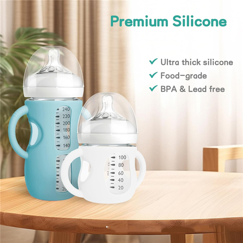 Silicone Sleeves For Glasses B - Baby Food Glass ulasan dan harga