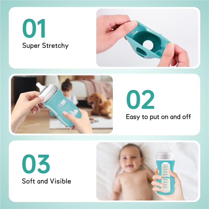 Silicone Sleeves For Glasses B - Baby Food Glass ulasan dan harga
