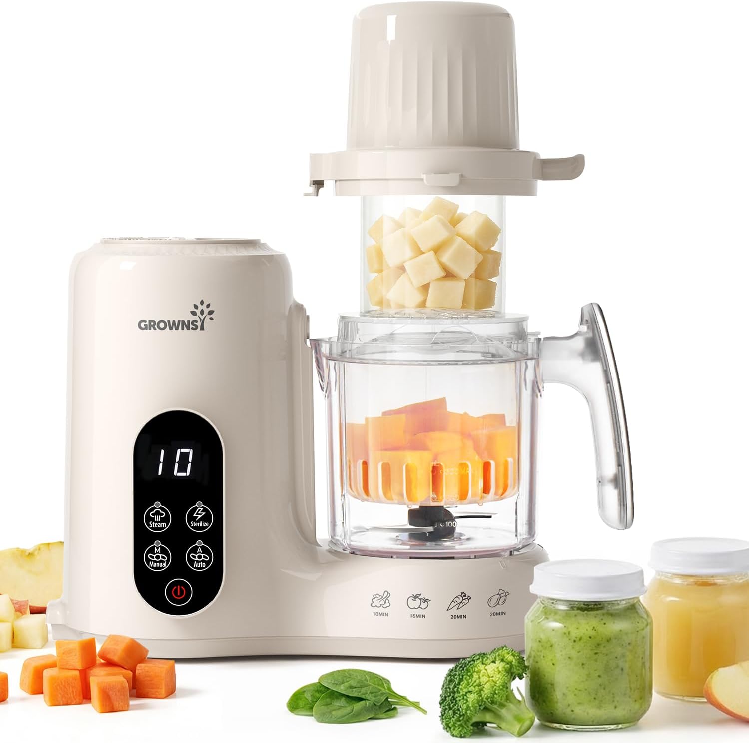 Baby Food Maker with Dual-Laye - Baby Food Blender ulasan dan harga