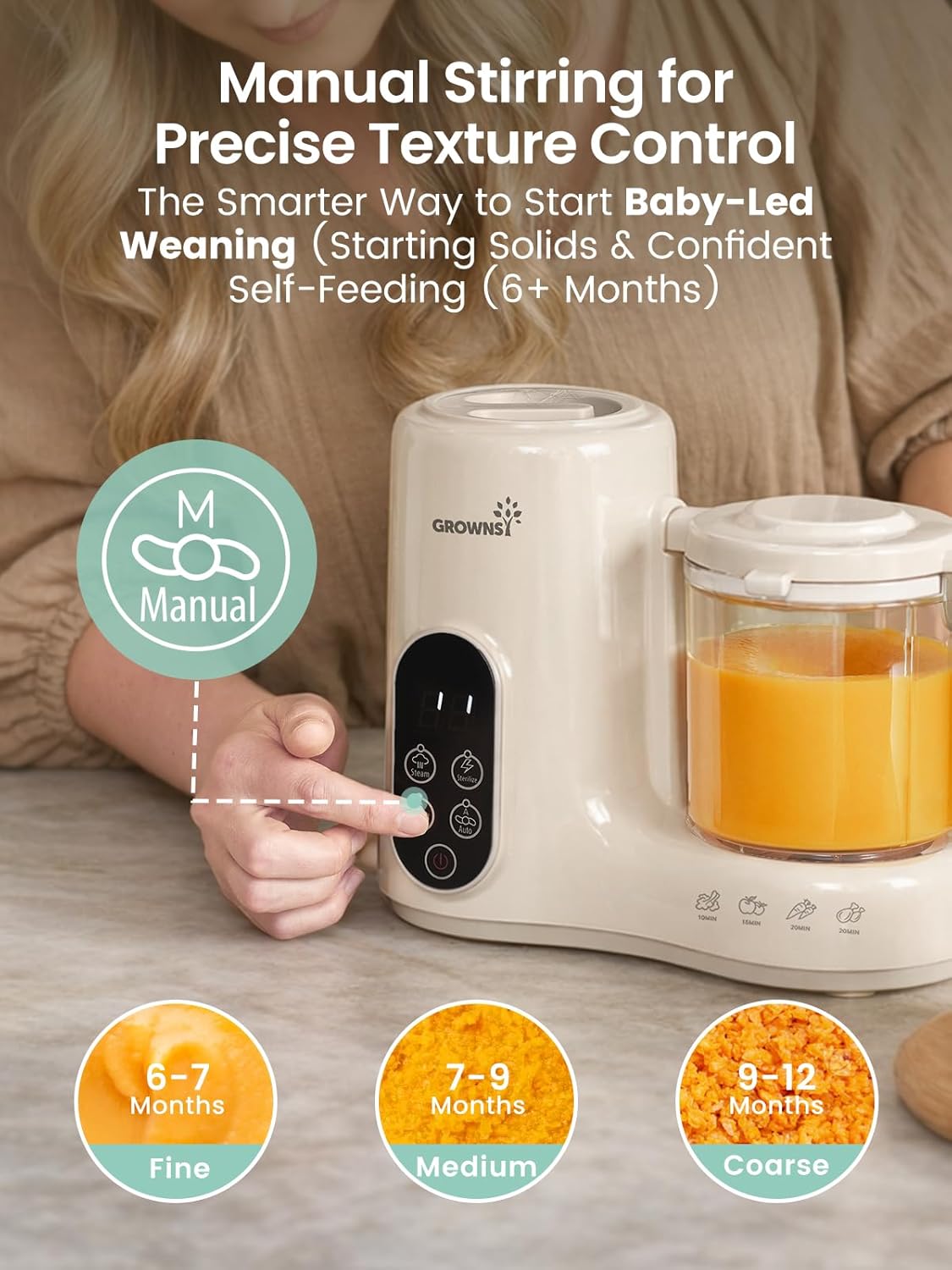Baby Food Maker with Dual-Laye - Baby Food Blender ulasan dan harga