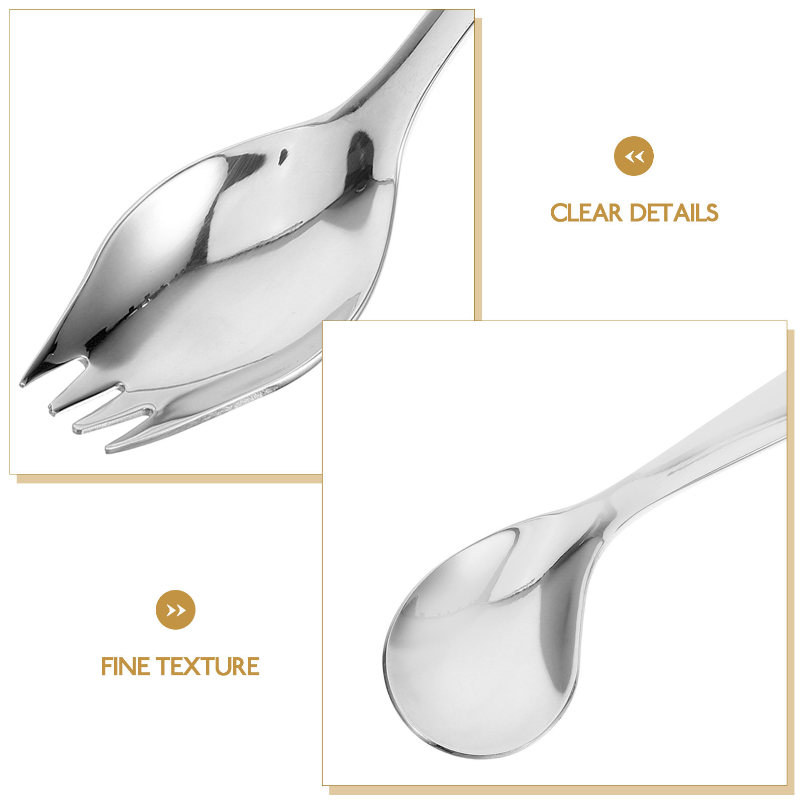 1Set Adaptive Angled Stainless - Self Feed Spoon ulasan dan harga