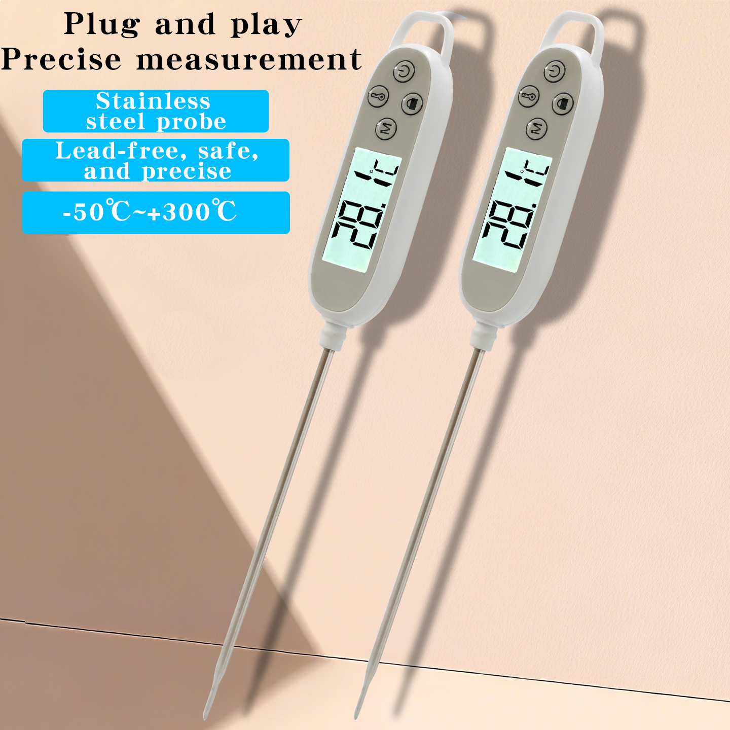 High-Precision Digital Food Th - Baby Food Oil ulasan dan harga